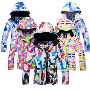 2019 New Hot Winter Ski Jacket Women Waterproof Windproof Snowboard Coat Snow Female Warm Outdoor Mountain sport Skiing Suit