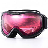 MAXJULI brand professional ski goggles double layers lens anti-fog UV400 ski glasses skiing snowboard men women snow goggles