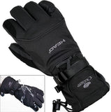 2019 Men's Ski Gloves Fleece Snowboard Gloves Snowmobile Motorcycle Riding Winter Gloves Windproof Waterproof Unisex Snow Gloves